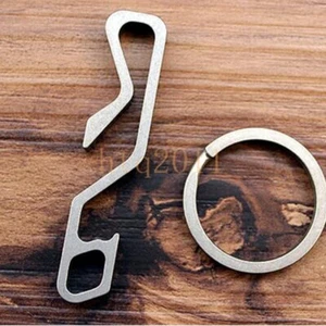EDC TC4 Titanium Alloy Keychain Hanging Keychain Tool Multi Tool - Picture 1 of 8