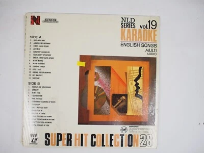 BMB KARAOKE System Laserdisc NLD SERIES Vol. 19 Super Hit Collection EX - Image 1 of 2