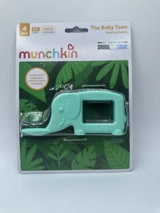 Munchkin The Baby Toon™ Silicone Teething Spoon, Mint BPA Free - Picture 1 of 2