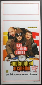 ANPLAGGHED AL CINEMA - Brachetti - Baglio, Storti - LOCANDINA ORIGINALE 2006 - Picture 1 of 2