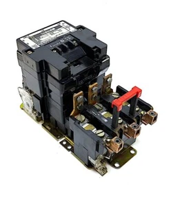 Square D 8536SEO1S Taille 3 3 Pôles 600V Démarreur Moteur avec Bobine 120Vac - Photo 1/7