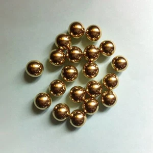 16mm~45mm Ball Solid Brass Industrial Precision Bearing Ball Brass Coppers Ball - Picture 1 of 6