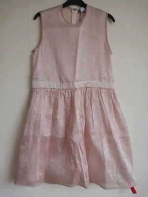 BNWT Carven baby doll nude pink dress with sequins size 10 (EU 38)  - Image 1 of 4