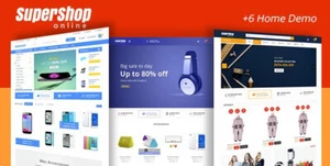 Super Shop – Market Store RTL Responsive WooCommerce WordPress Theme - Picture 1 of 1