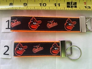 Baltimore Orioles Keychain Stocking Stuffer Gift 4 Him Her Mom Dad Fob Baseball - Picture 1 of 1