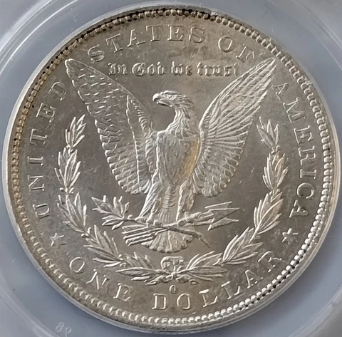 1879-O Morgan Silver Dollar - About Uncirculated AU55 (AU58 Upgrade?)  GORGEOUS! Cover