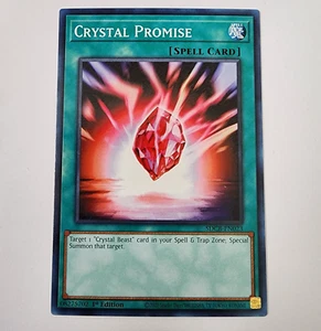Crystal Promise - SDCB-EN023 - Common - NM - 1st Ed - Yugioh - Picture 1 of 3
