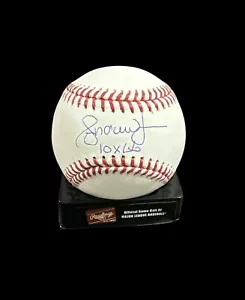 ANDREW JONES FIRMATO AUTO MLB BASEBALL ATLANTA BRAVES con certificato JSA - Foto 1 di 1