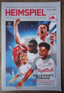 Programm UEFA Champions League 2021/22 FC Salzburg - Bayern München - Picture 1 of 1