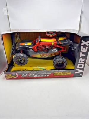 明亮 RC 1: 14 比例全功能 USB 越野车 - Vortex 黑色/红色 黄色 全新 — 第 1/4 张图片