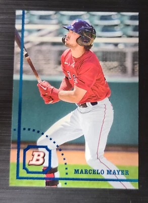 2022 Bowman Heritage Marcelo Mayer #BHP-133 Boston Red Sox - Image 1 of 2