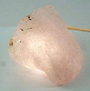 Certified 526 Ct Natural Best Nailing Pink Morganite Rough Uncut Loose Gemstone - Picture 1 of 5