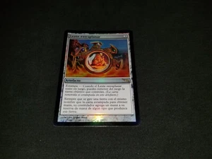 MTG 1x Mirrodin rare artifact LP Spanish FOIL Extraplanar Lens - ships w/ track - Picture 1 of 2