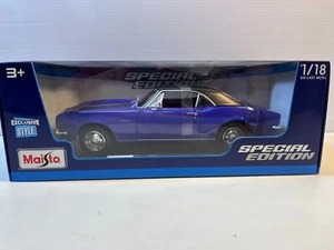1967 Chevy Z/28 Camaro in 1/18 Scale by Maisto Special Edition - Picture 1 of 7