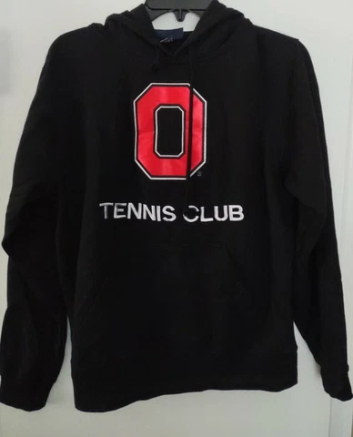 J.America Hoodie Small Ohio State Tennis Club Cover