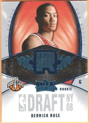 2008-09 HOT PROSPECTS BLUE PARALLEL DERRICK ROSE RC - Image 1 of 2