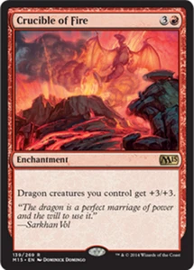 MTG CRUCIBLE OF FIRE EXC - CROGIOLO DI FUOCO - M15 - MAGIC - Picture 1 of 1