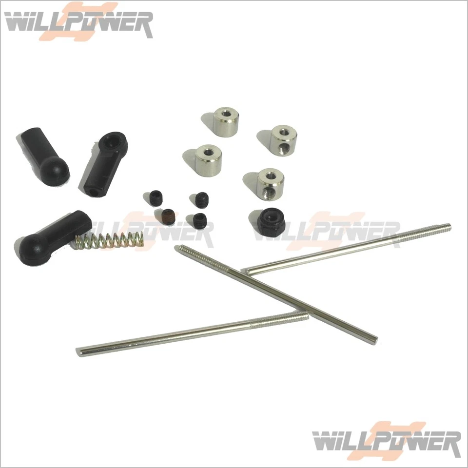 Throttle Linkage #11250 (RC-WillPower) HOBAO Hyper MINI ST - Image 1 of 1