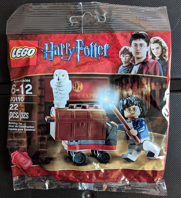 Lego Harry Potter 30110 Trolley Coruja Novo Pronta Entrega