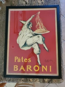 LEONETTO CAPPIELLO Haffielly Pates Baroni Z Gallerie Framed Print 33x25 - Picture 1 of 10