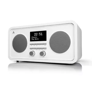 ARGON DAB+UKW Radio DAB3+V5 Weriss/argento - Foto 1 di 3