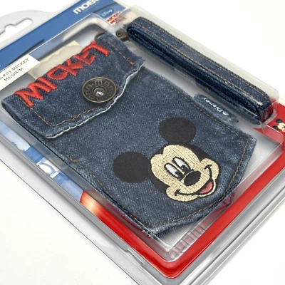 Official Disney Mickey Universal Jean Pouch w/Strap for Tools Utility Flip-Phone - Image 1 of 4