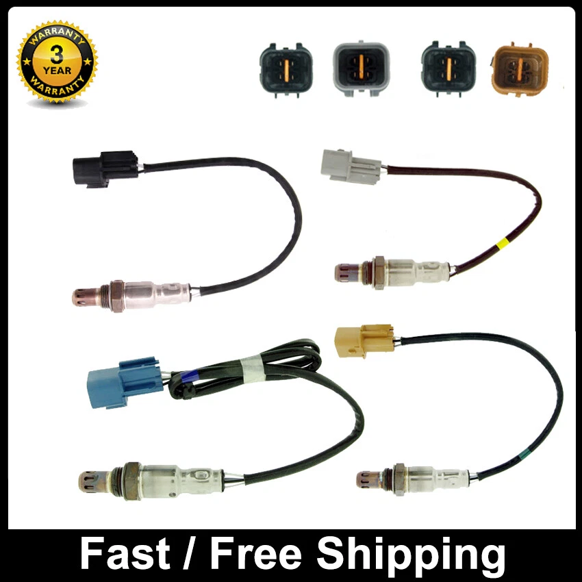 Set Of 4 Oxygen O2 Sensor Up+Downstream For 2014 2015 2016 2017 2018 Kia Sedona - Image 1 of 4