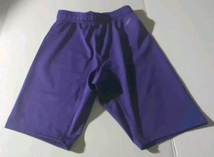 Nike Dri-Fit Damen klein lila sportlich Kordelzug Kompressionsshorts neu ohne Etikett - Bild 1 von 9