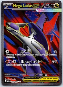 Mega Latias ex - 163/132 ME01: Mega Evolution - Ultra Rare NM Holo - Picture 1 of 2
