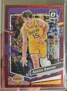 2023 Optic Choice Austin Reaves Red Mojo Dragon /88 Lakers #160 Mint ๐๐ฅ - Picture 1 of 2