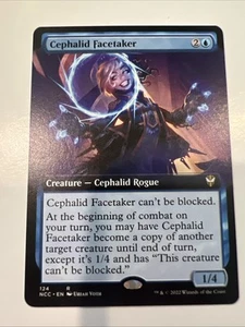 Cephalid Facetaker (Extended Art) Commander: Streets of New Capenna Regular 124 - Bild 1 von 2