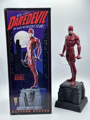 BOWEN DESIGNS TEMERARIO ROJO TAMAÑO COMPLETO ESTATUA PINTADA (MARVEL, 1998) #1763/4000 Foto 1 de 4