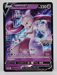 2022 Pokemon Mewtwo V #SWSH223 - Picture 1 of 2