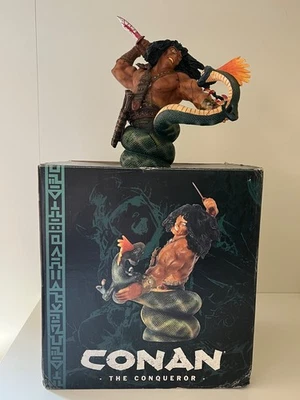 Busto Dark Horse Deluxe Conan El Conquistador Edición Limitada Certificado de Autenticidad 792/3500 Foto 1 de 4