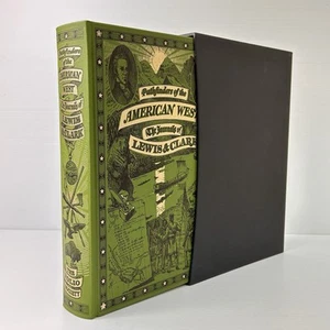 Pathfinders Of The American West, Lewis & Clark 2000 Folio Society Hardcover - Picture 1 of 24