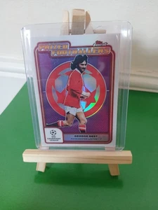 Topps Finest 2024/25 Prized Footballers George Best Manchester United PF-23 - Picture 1 of 2