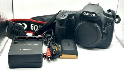 Canon EOS 60D 18.0 MP DSLR Camera Body - 46k Shutter Count - Please Read - Image 1 of 4
