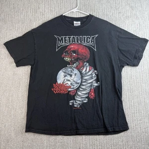 Metallica 2004 Madly In Anger With The World Tour T-Shirt XL Authentic TN River - Picture 1 of 6