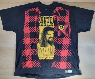 Camisa De Colección WWE Cactus Jack Talla 2X Hombres Reales Usar Franela Camiseta Auténtica Foley Foto 1 de 4