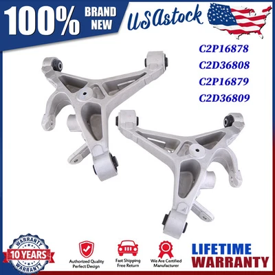 For Jaguar S-Type 2004-2008/XF 2010-2015 Rear L/R Lower Control Arm Set - Image 1 of 4