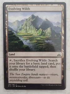 Evolving Wilds Playset 4-Pack Magic The Gathering Read Desc - Picture 1 of 1