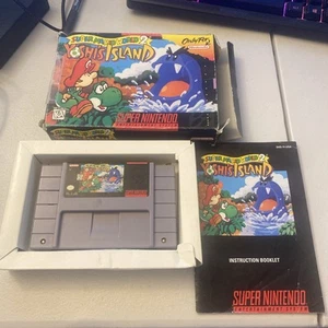 Yoshi's Island: Super Mario World 2 SNES (Super Nintendo) - CIB komplett - Bild 1 von 1