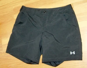 Under Armour womens hiking shorts black Size 8 Loose - Picture 1 of 3