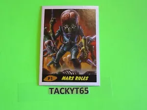 Mars Attacks! Uprising Promo Card P1 “Mars Rules” Gold - Imagen 1 de 2