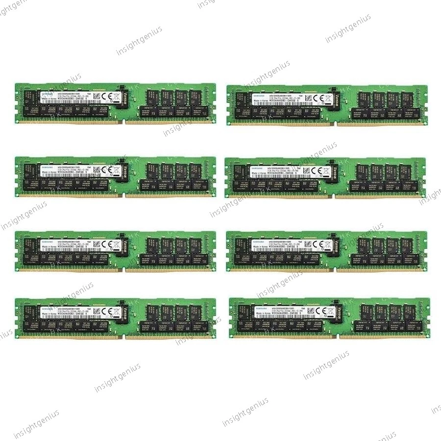 2x 4x 8x Samsung 3200MHz 32GB DDR4 PC4-3200AA Registered Server Memory ECC RAM - Image 1 of 1