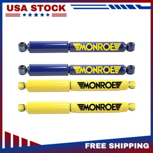 Fits 1985 1986 1987 1988 1989 1990 - 1997 Ford F-350 Monroe 4 Front Rear Shocks - Picture 1 of 1