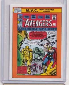 Tarjeta coleccionable Marvel Universe Series 1 Impel Avengers #130 1990 - Imagen 1 de 2