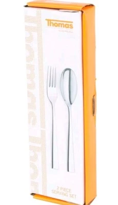 Neu OVP Thomas by Rosenthal 4Tlg.  Servier Vorlege Besteck 2x Löffel 2x Gabel  - Bild 1 von 4