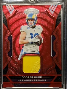 COOPER KUPP 2022 Panini Certified Red Foil Patch SP/25  - Picture 1 of 7