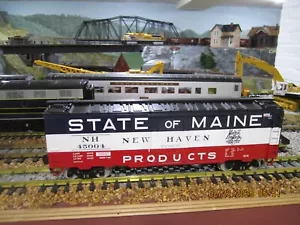 MTH One Scale New Haven State of Maine 40' Reefer Car 70-7800-1 #2004 - Picture 1 of 4